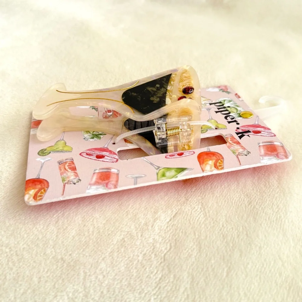 Piper K Espresso Martini Hair Claw Clip